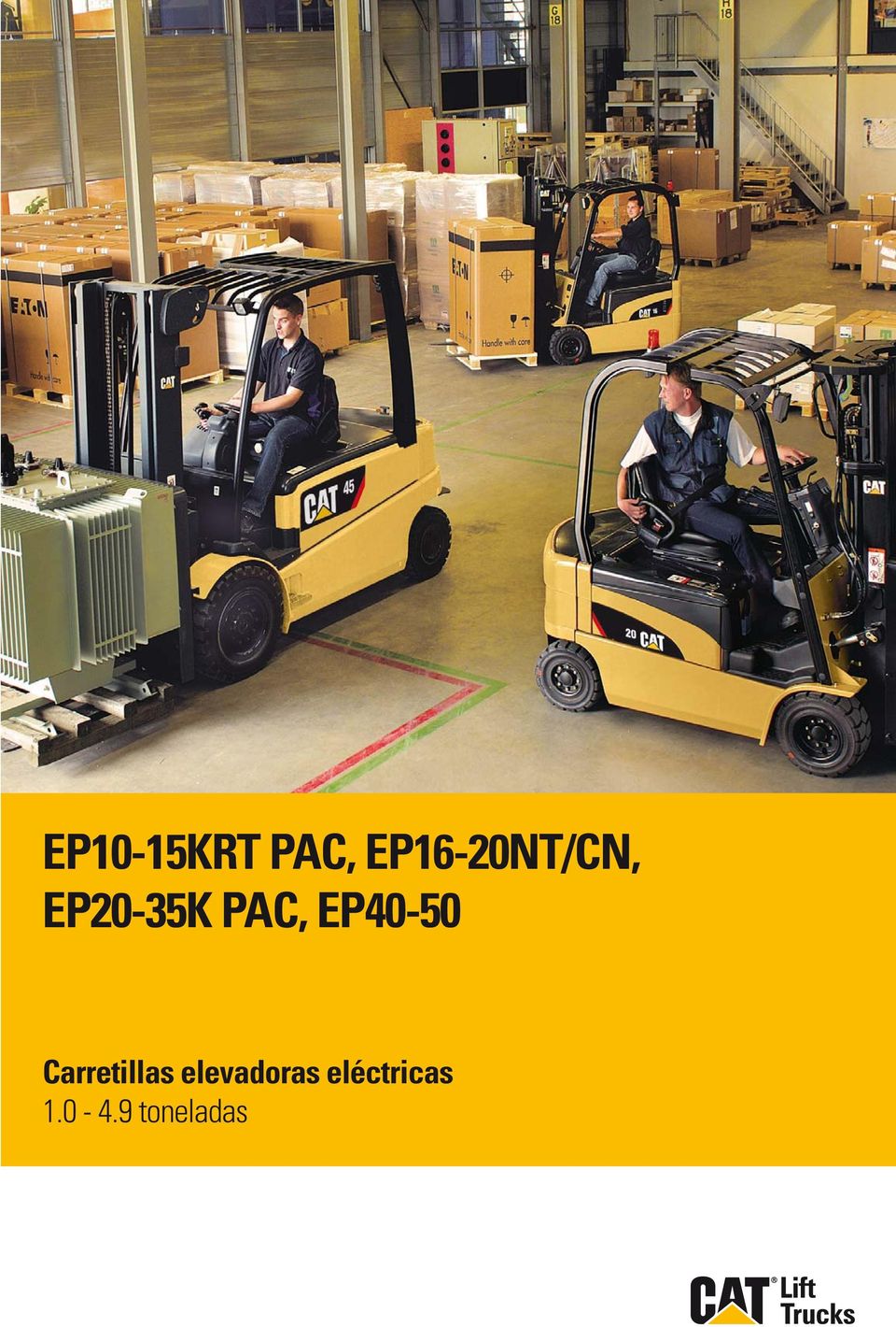 PAC, EP40-50 Carretillas
