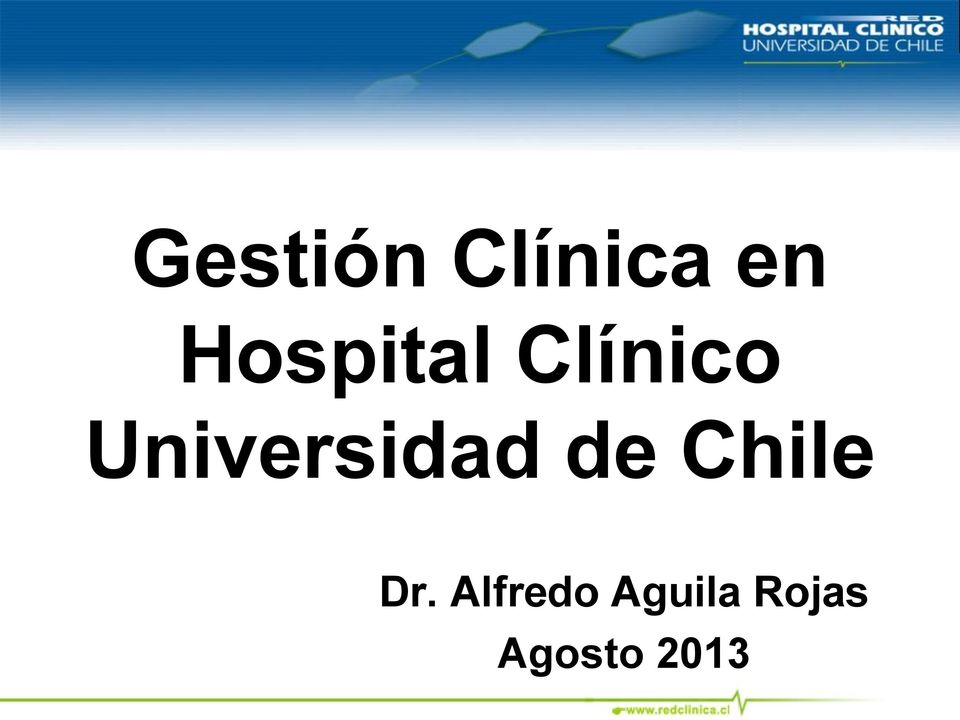 Universidad de Chile Dr.
