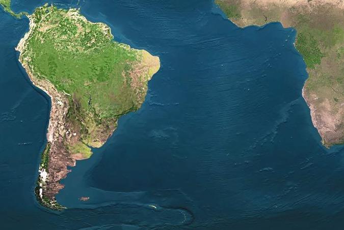 ARGENTINA NORTE Área Marítima del Atlántico Sur BRASIL NORTE BRASIL SUR URUGUAY