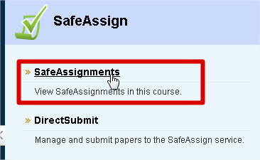 Nota Importante: El buzón de actividades SafeAssignment solo puede recibir un intento de envío por alumno.
