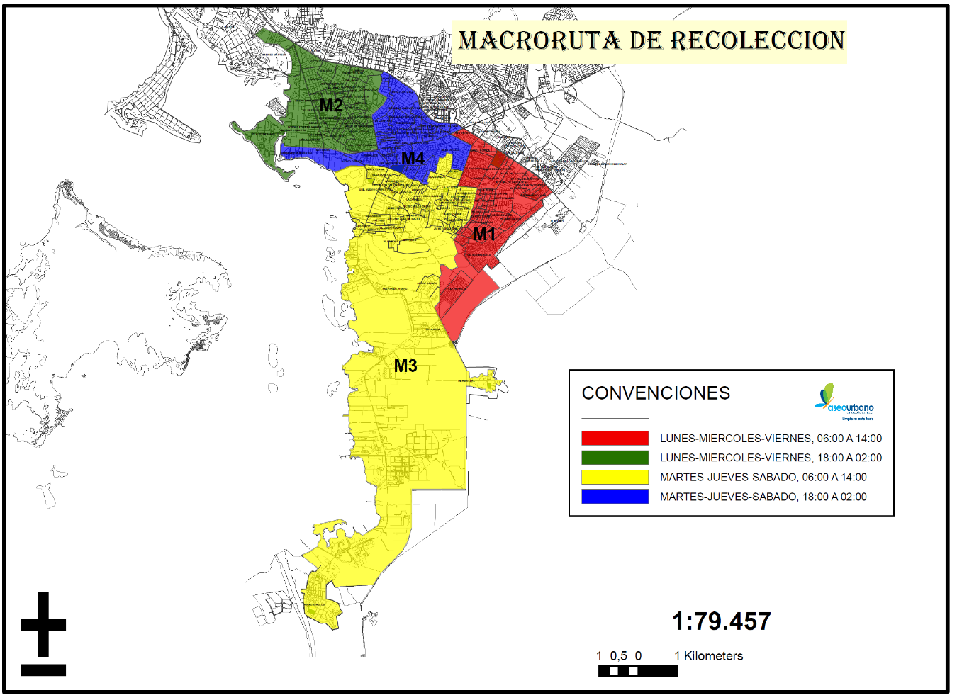 comunas o similares Recolección Bolívar Cartagena