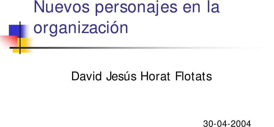 David Jesús Horat