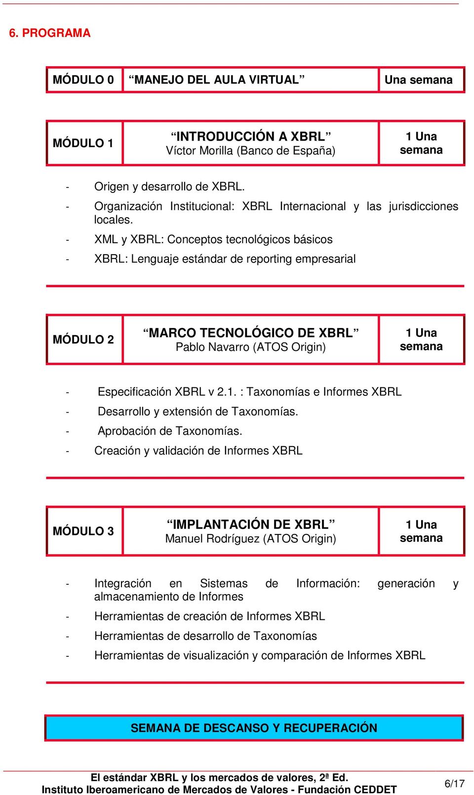 - XML y XBRL: Conceptos tecnológicos básicos - XBRL: Lenguaje estándar de reporting empresarial MÓDULO 2 MARCO TECNOLÓGICO DE XBRL Pablo Navarro (ATOS Origin) 1 