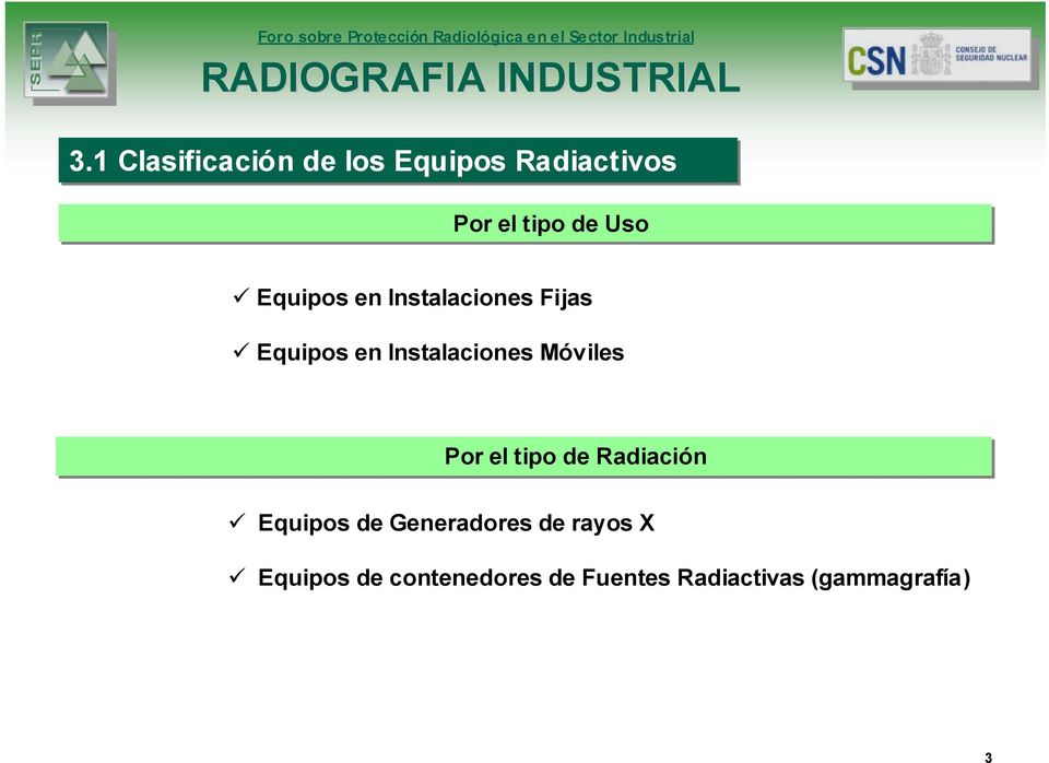 Radiación Equipos de Generadores de rayos X