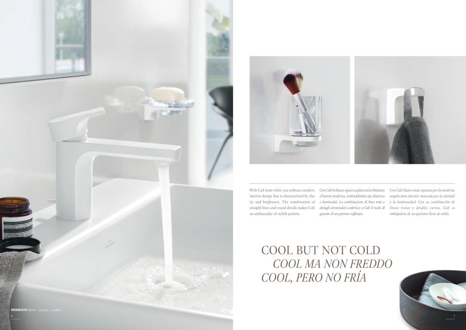 Con Cult in bianco opaco scegliete un architettura d interni moderna, contraddistinta da chiarezza e luminosità.