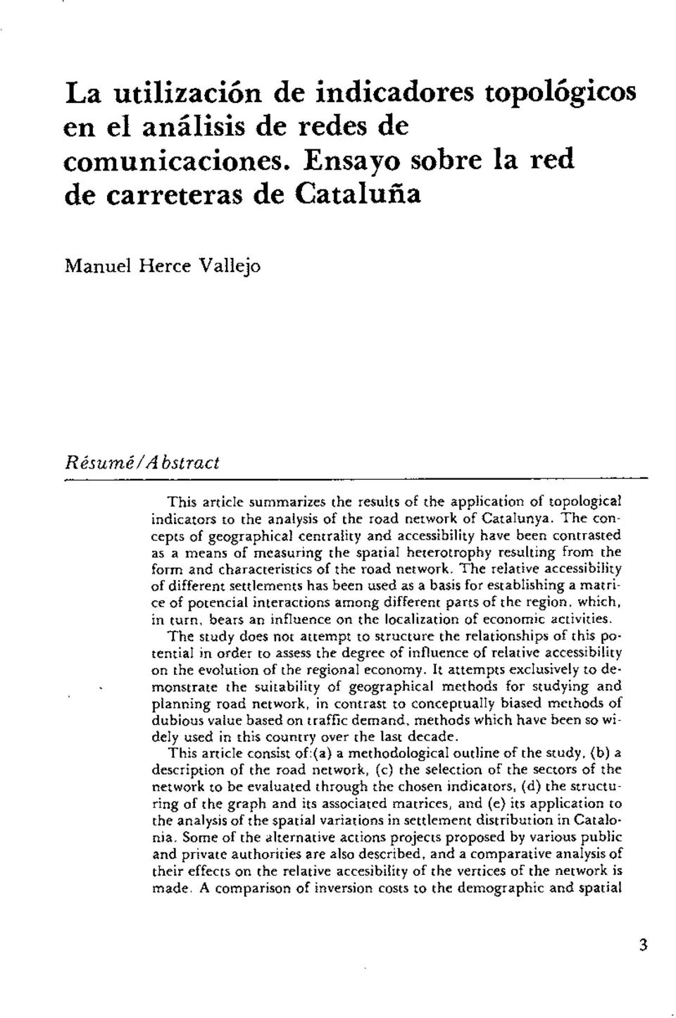 network of Catalunya.