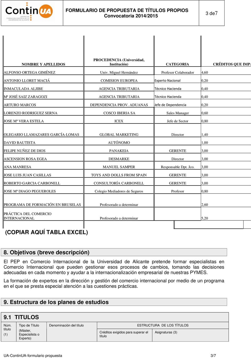 TRIBUTARIA Técnico Hacienda 0,40 ARTURO MARCOS DEPENDENCIA PROV.