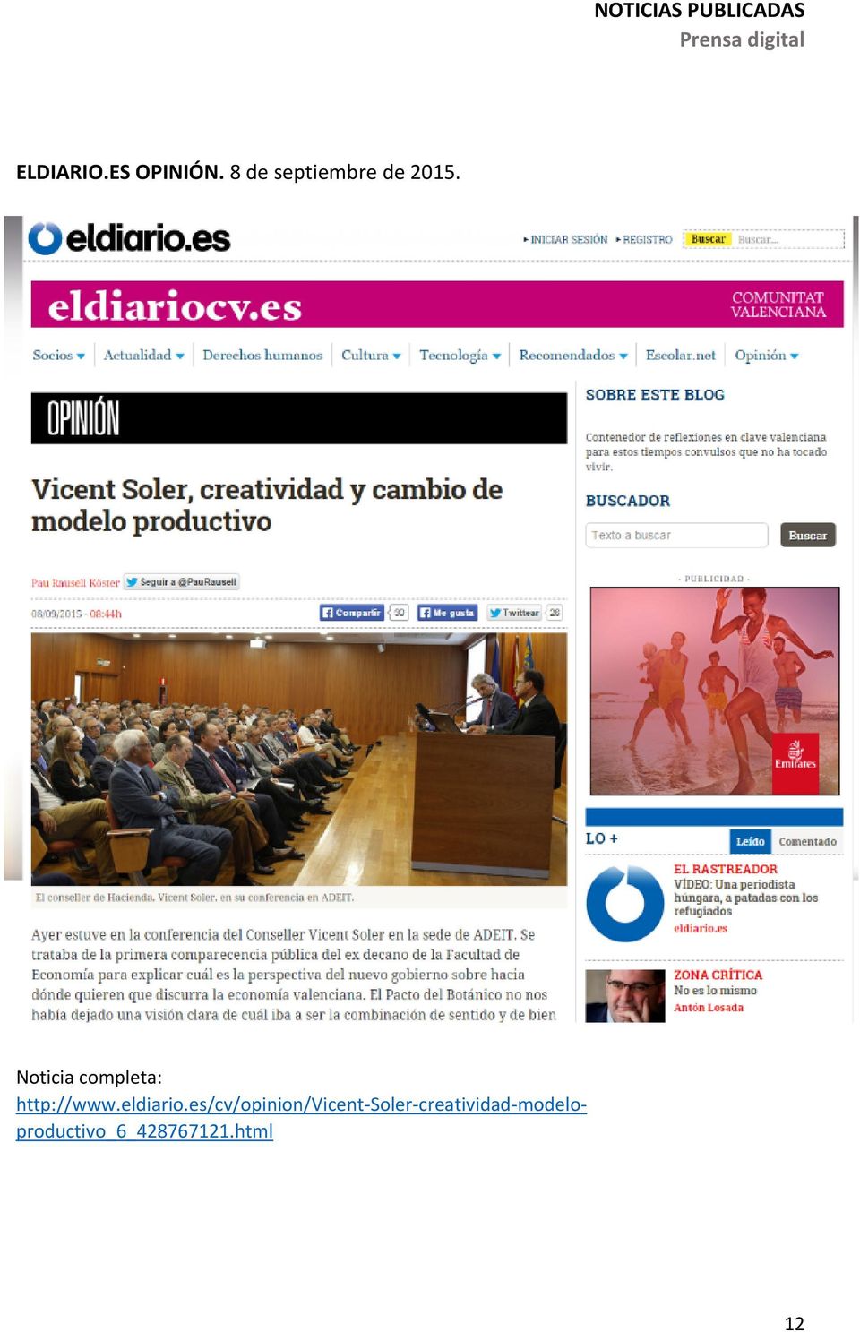 Noticia completa: http://www.eldiario.