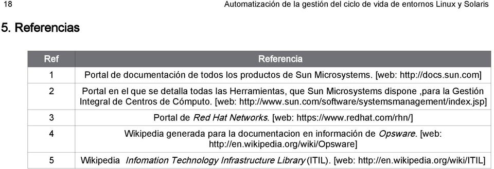 [web: http://www.sun.com/software/systemsmanagement/index.jsp] 3 Portal de Red Hat Networks. [web: https://www.redhat.