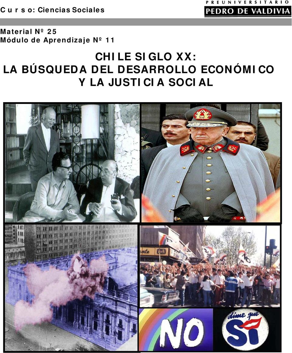 Nº 11 CHILE SIGLO XX: LA BÚSQUEDA