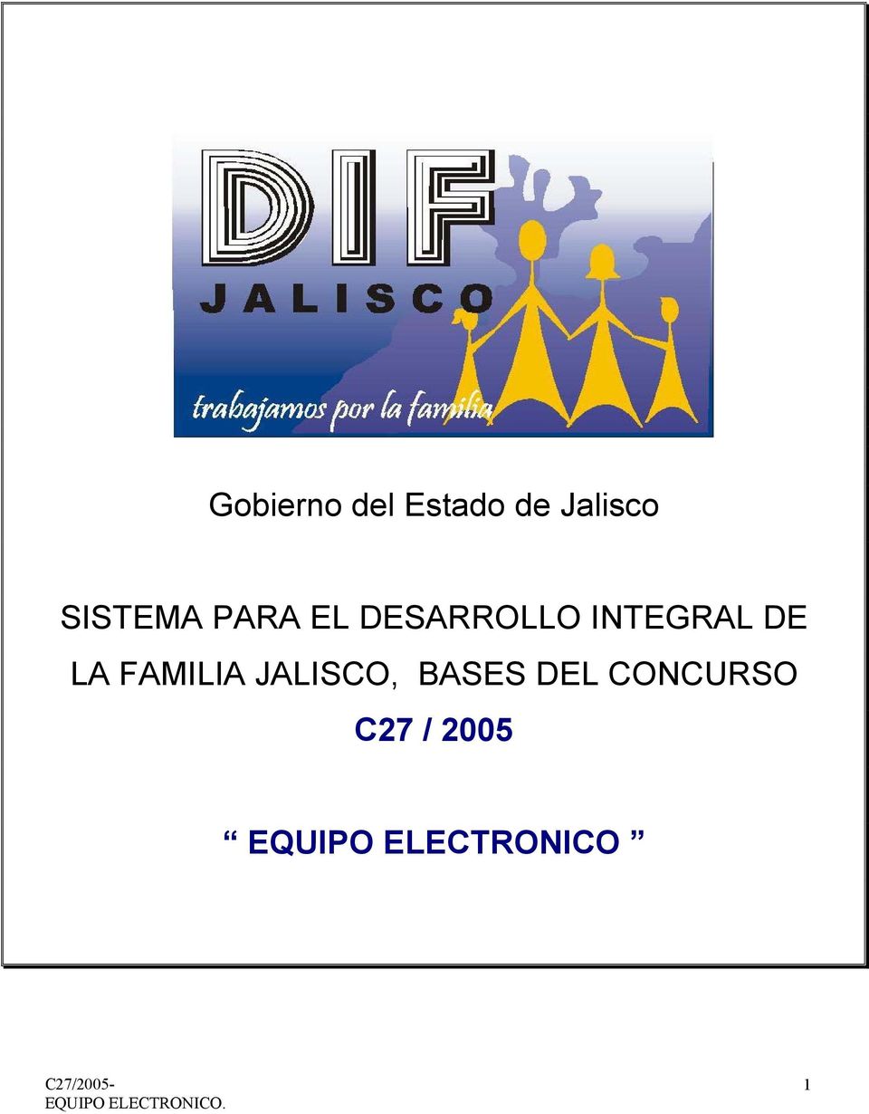 INTEGRAL DE LA FAMILIA JALISCO,
