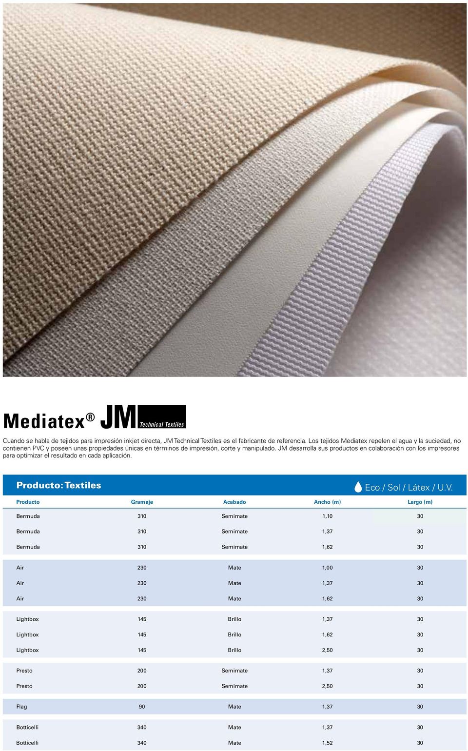 JM desarrolla sus productos en colaboración con los impresores para optimizar el resultado en cada aplicación.