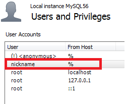 Crear usuario y establecer permisos de MySQL Server con MySQL Workbench En MySQL Workbench, en la administración del servidor, pulsaremos en "SECURITY" - "Users and Privileges" para administrar los
