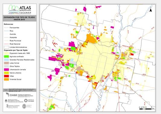Atlas Metropolitano LEM-Tucumán Objetivo: Ofrecer una síntesis de las tendencias y procesos del Modelo Actual en