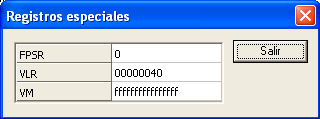 Menús El procesador DLXV dispone de 8 registros vectoriales (V0, V1,..., V7), donde cada registro contiene 64 dobles palabras (elementos).