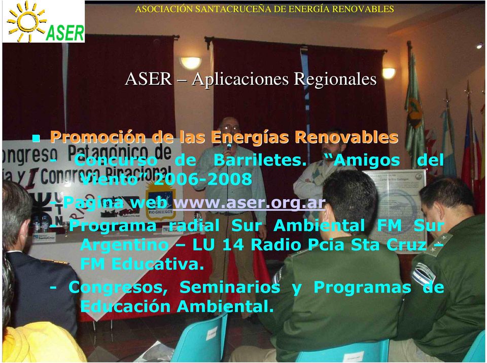 org.ar - Programa radial Sur Ambiental FM Sur Argentino LU 14 Radio Pcia