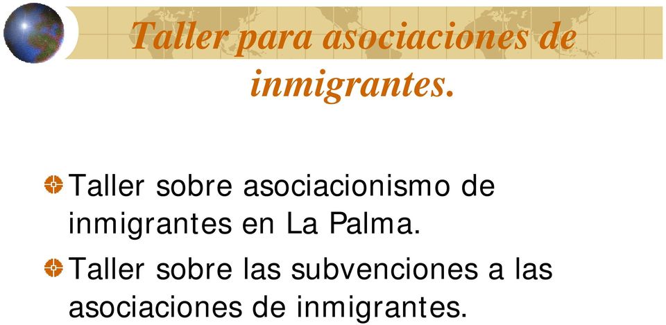 inmigrantes en La Palma.