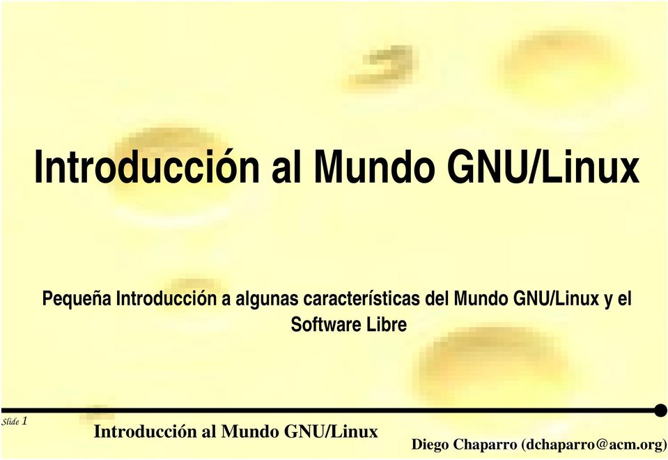 del Mundo GNU/Linux y