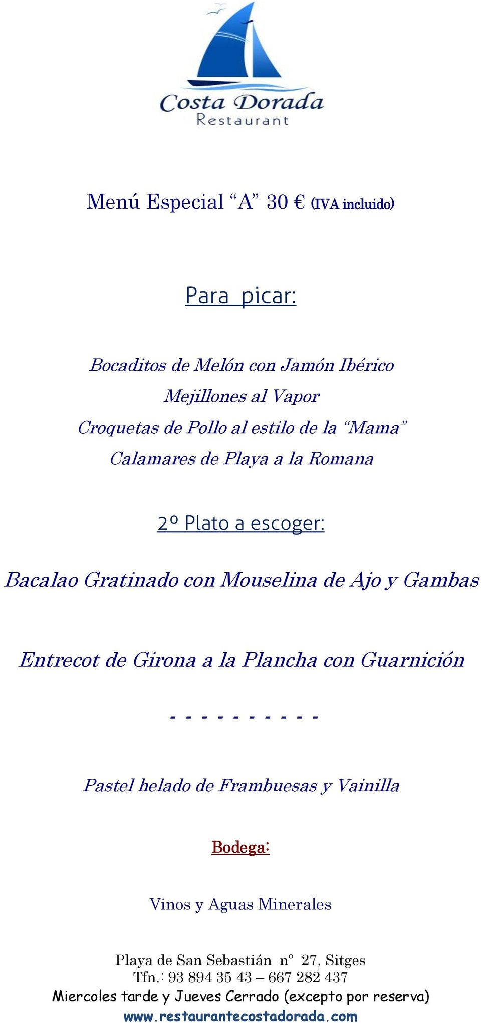 Mouselina de Ajo y Gambas Entrecot de Girona a la Plancha con