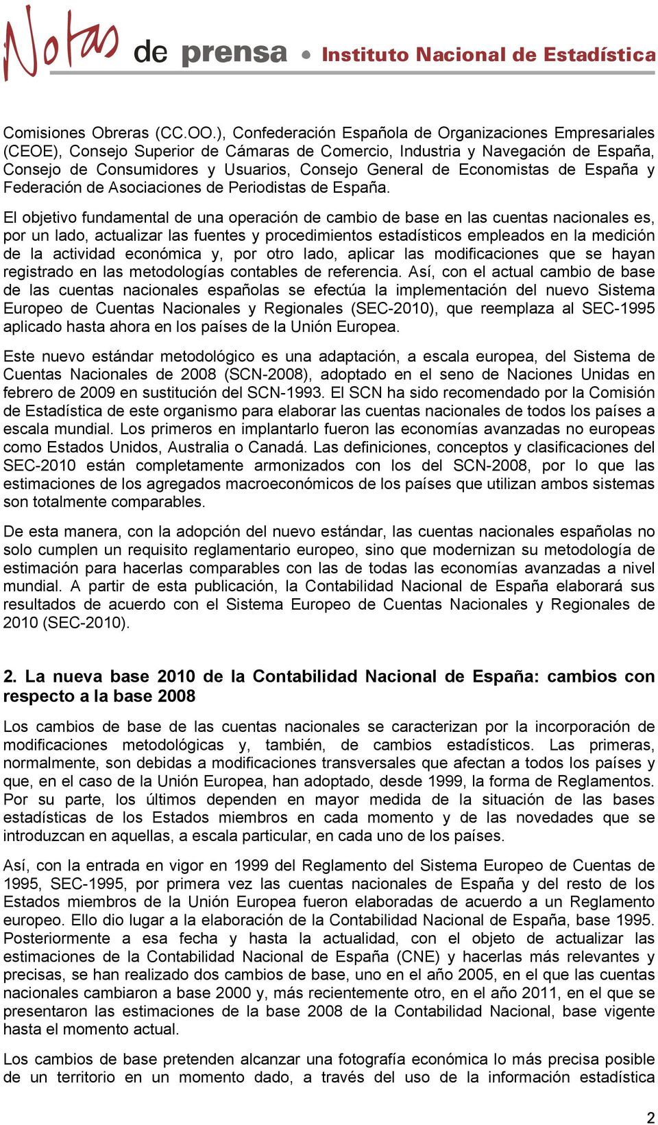 Economistas de España y Federación de Asociaciones de Periodistas de España.