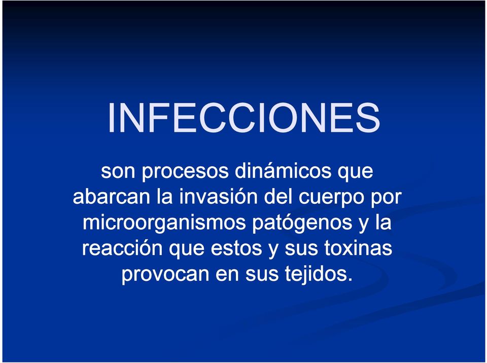 microorganismos patógenos y la reacción