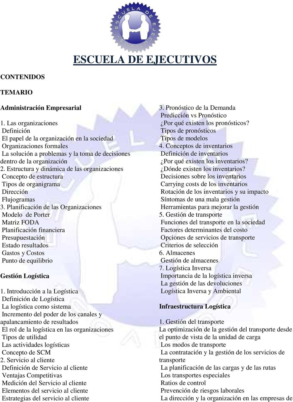 Estructura y dinámica de las organizaciones Concepto de estructura Tipos de organigrama Dirección Flujogramas 3.