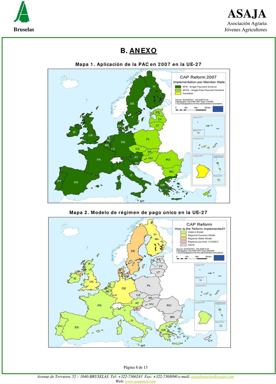 en la UE-27 Mapa 2.