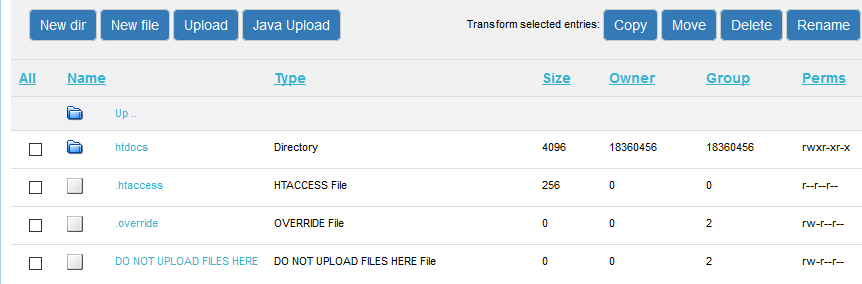 Subida de archivos o FTP Se importan los archivos de la carpeta src al servidor mediante administrador de archivos o un programa ftp.