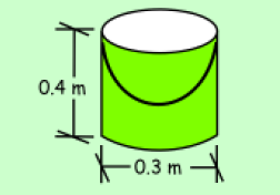 Si con 2 cm 2 de pintura se pinta 1 m 2 y una lata de pintura contiene litro. Cuántas latas de pintura habrá que comprar? (Aproxima π 3).