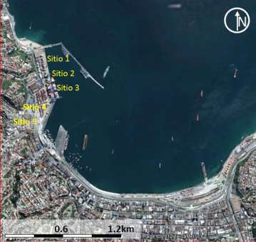 Estudio de Buque Atracado de grandes Portacontenedores en el Puerto de Valparaiso (Chile) Acciona Ingeniería Ubicación: Puerto de Valparaiso (Chile) Fecha: Noviembre