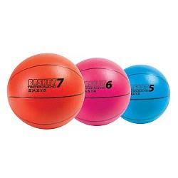 Balón de Basket Balones Balón basket nº7 fabricado en cuero sintético termosoldado de alta calidad. Vejiga de itrel. Superficie rugosa de excelente agarre. Talla y peso oficial.