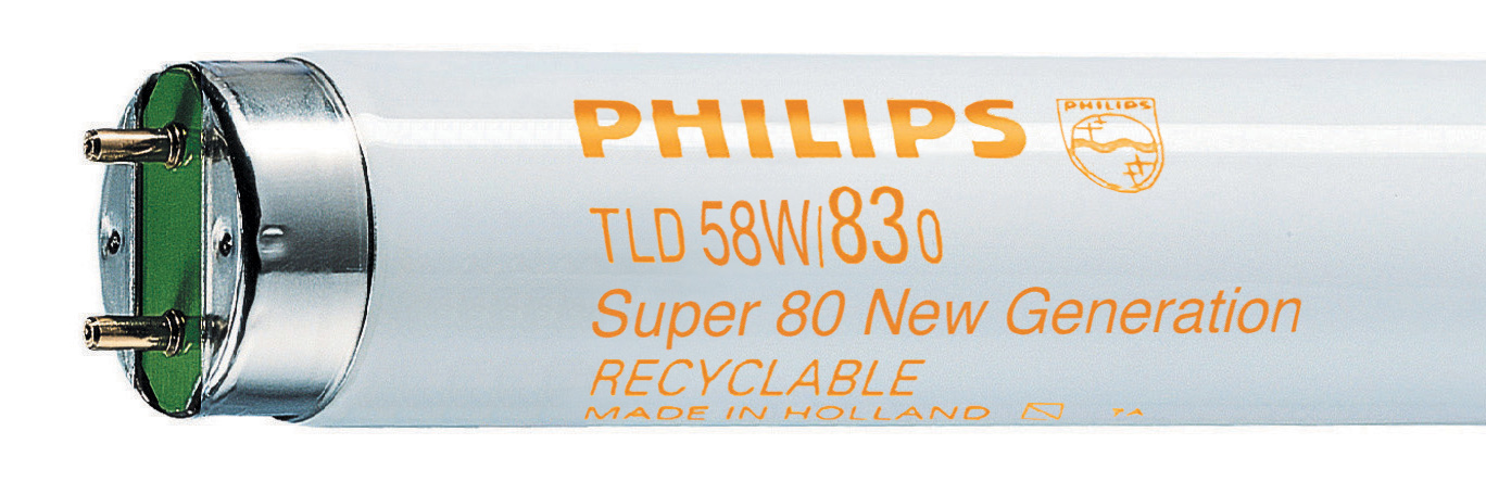 LÁMPARAS 30 MASTER TL-D Super 80 58 W/830 Tipo: Tubos fluorescentes trifósforos (Gama 80) Potencia: 58 W Ra: > 80 Temperatura de color: 3000 K Vida útil (con HF-P): 17000 horas LUMINARIAS 15 PHILIPS