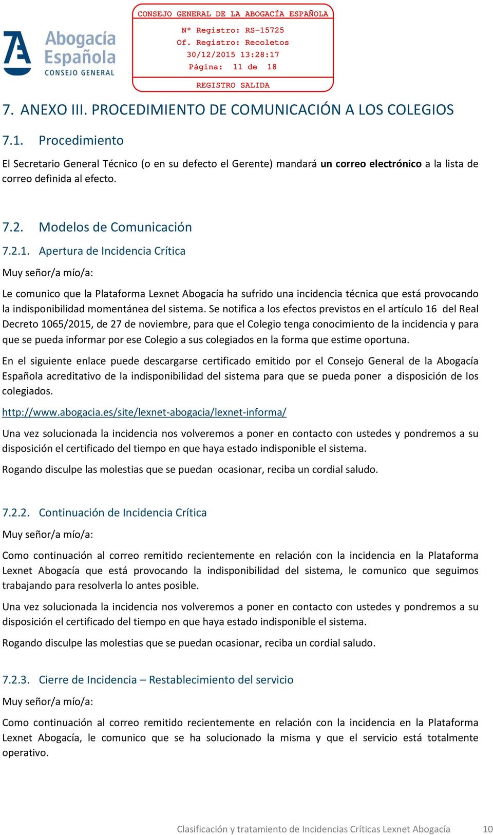 7.2. Modelos de Comunicación 7.2.1.