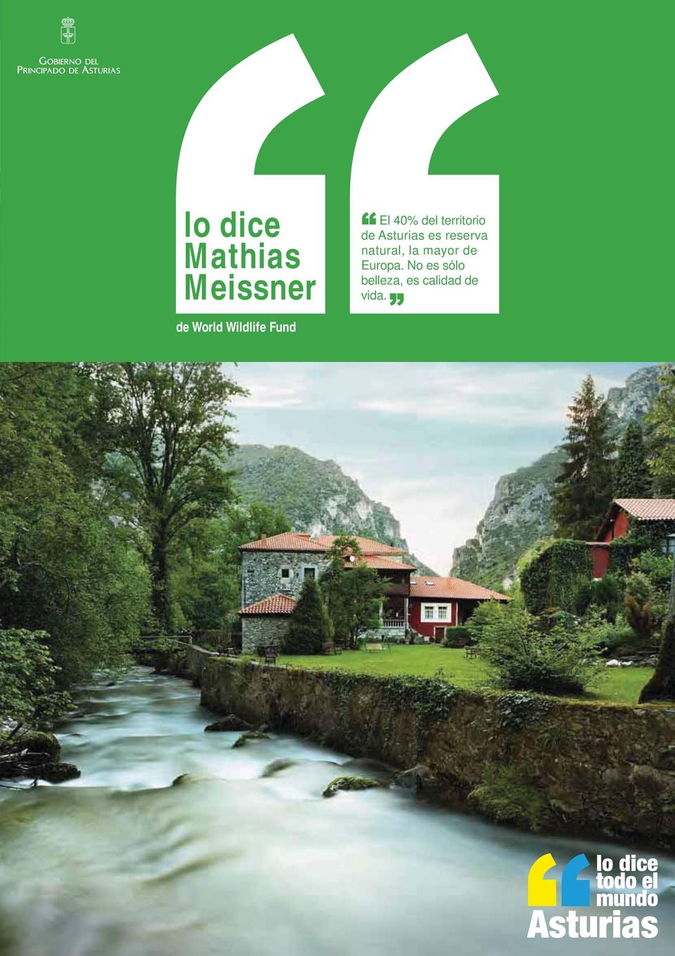 Asturias es reserva natural, la mayor de