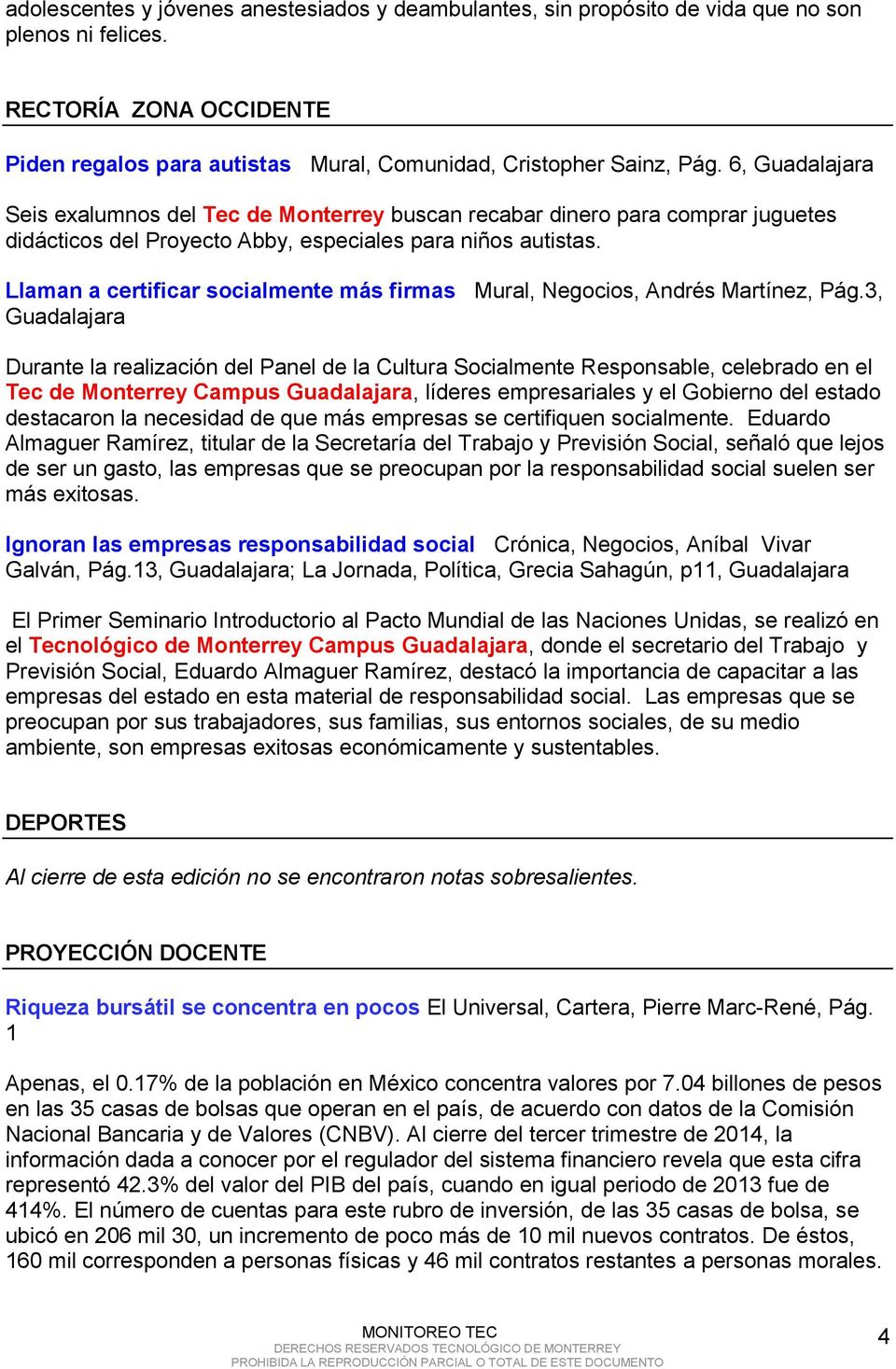 Llaman a certificar socialmente más firmas Mural, Negocios, Andrés Martínez, Pág.