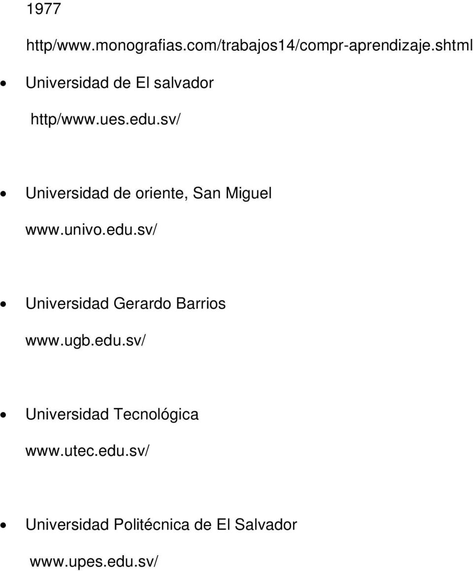 sv/ Universidad de oriente, San Miguel www.univo.edu.