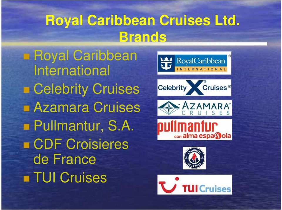 Celebrity Cruises Azamara Cruises