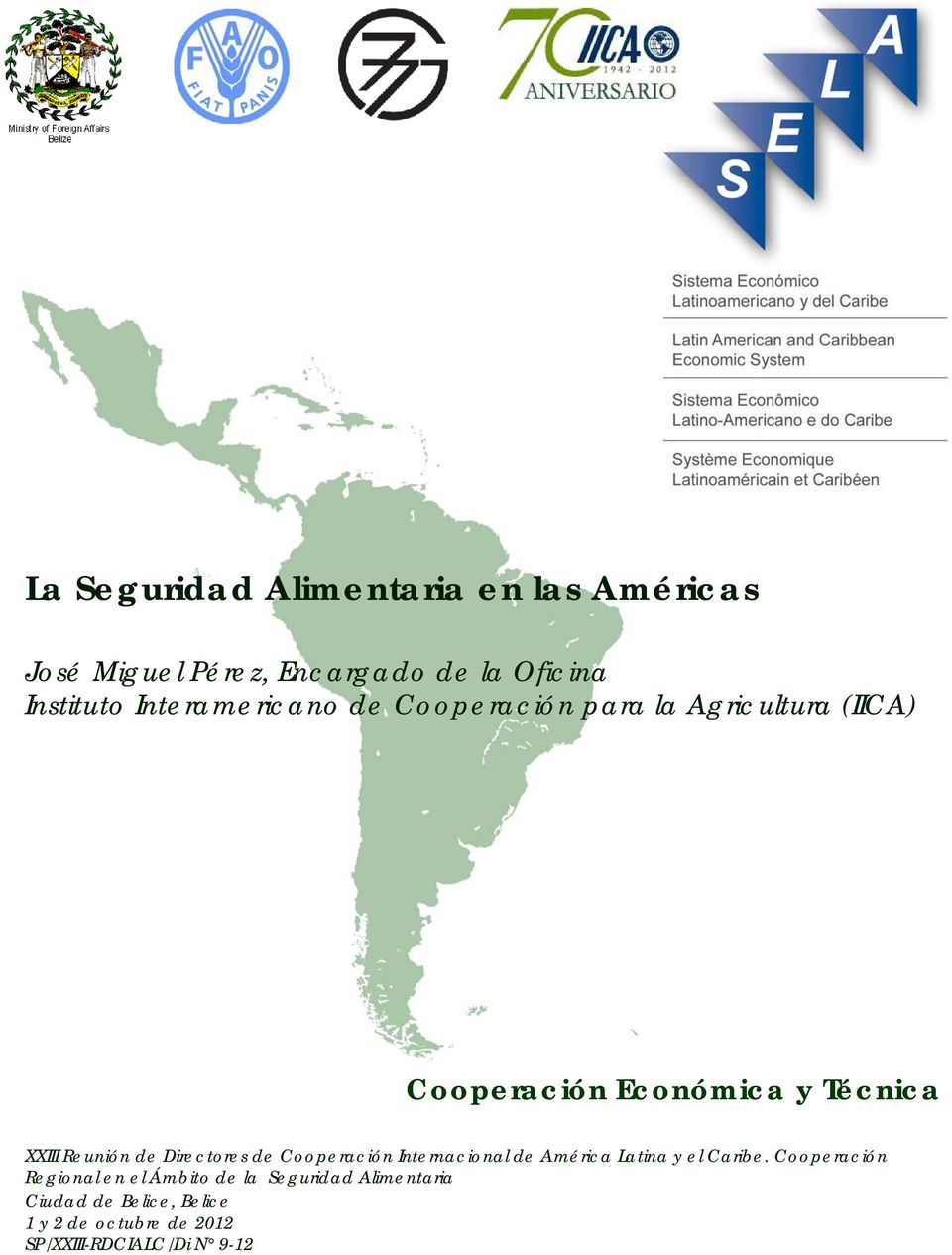 de Directores de Cooperación Internacional de América Latina y el Caribe.