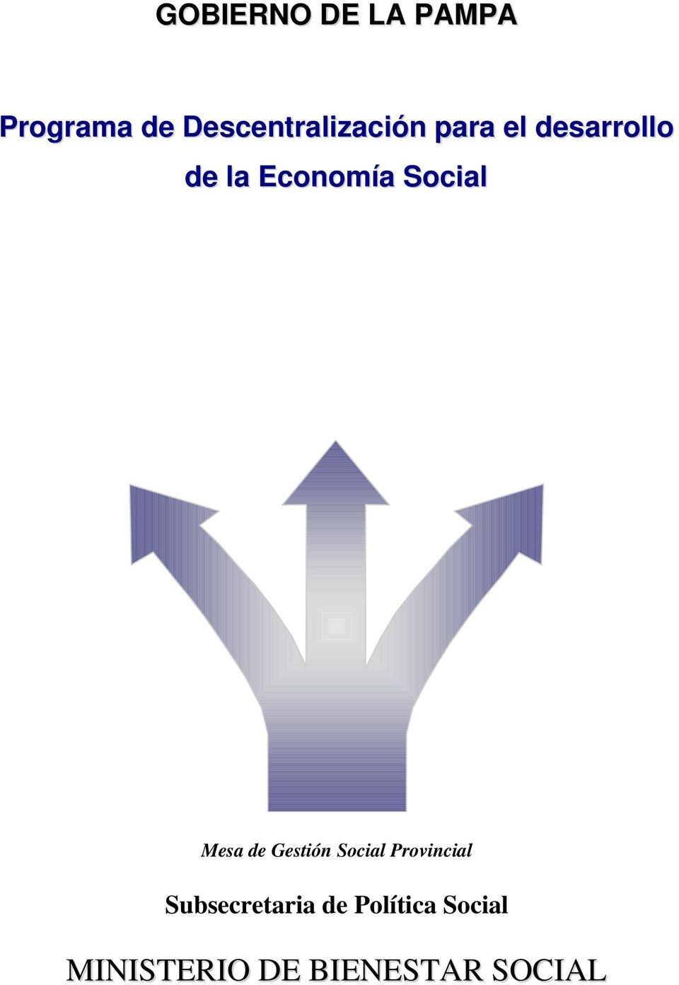 Economía Social Mesa de Gestión Social