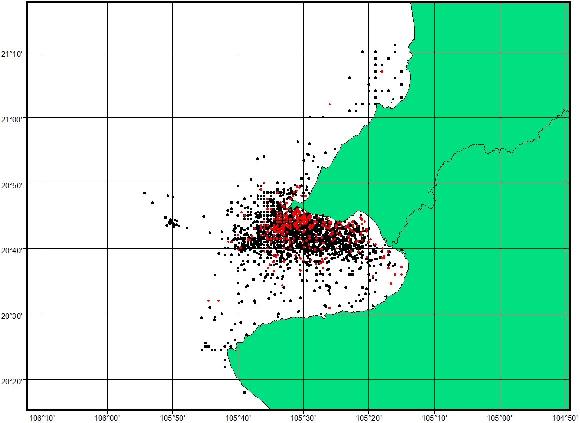 Métodos Se compiló una base, aún parcial, con 3226 registros georreferenciados de ballenas jorobadas de la Bahía de Banderas y aguas adyacentes desde el Cabo Corrientes hasta las inmediaciones de