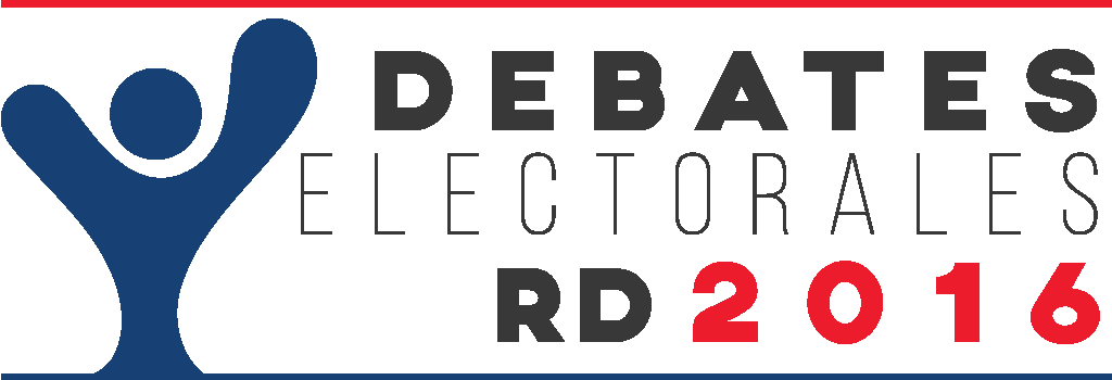 LOGO Y NOMBRE Se diseñó el siguiente logo para la iniciativa de los Debates Electorales RD 2016.