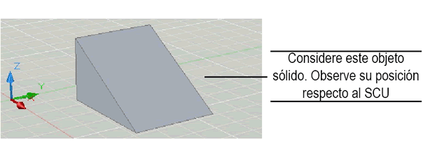 DESPLAZAMIENTO 3D (VERSION 2007-2010): El comando desplaza3d añade un SCP al punto de desplazamiento de un objeto 3D para que podamos elegir el eje (X,Y o Z) o el plano (XY,
