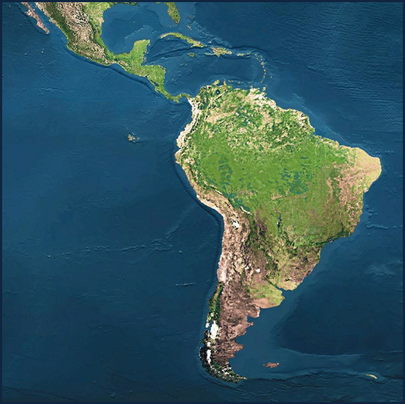 América Latina es el conjunto de países que se encuentran desde el río Grande, en México, hacia el sur de Chile, incluyendo parte de América del Norte (México), y tanto América Central como América
