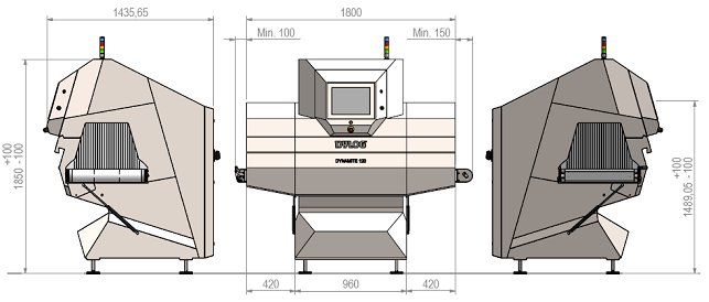 lineas/segundo 0.8 mm 10-80 m/min (rodillo motorizado) Sin plomo, aprobadas FDA CE, UL SIL 3.