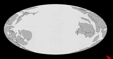 continentes, formación del Pangea I. - Formación del océano Atlántico.