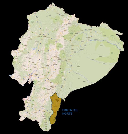 Ubicación de FDN Ubicado en el sureste del Ecuador, frontera con Perú La ciudad más cercana es