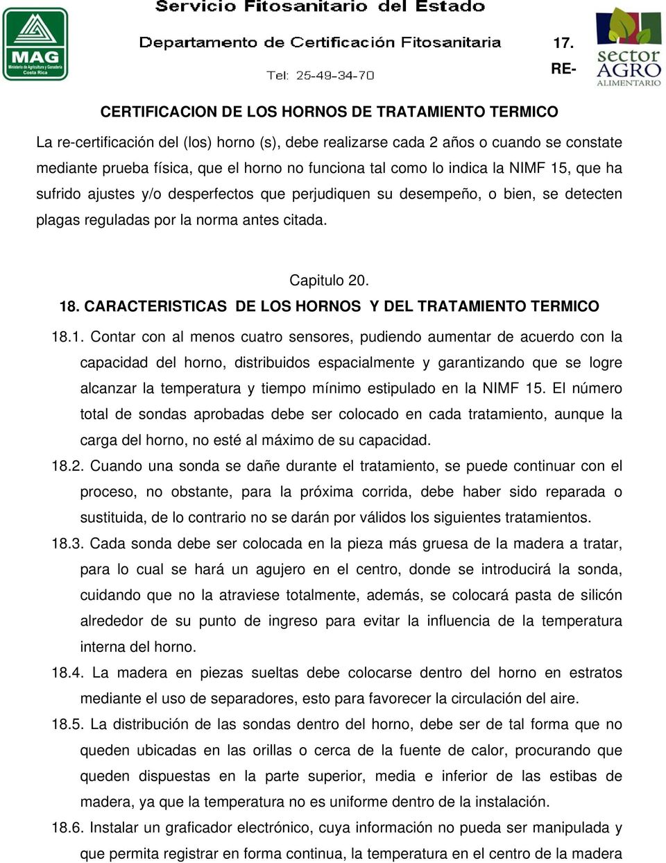 CARACTERISTICAS DE LOS HORNOS Y DEL TRATAMIENTO TERMICO 18