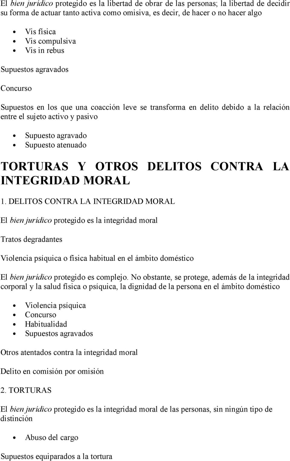 TORTURAS Y OTROS DELITOS CONTRA LA INTEGRIDAD MORAL 1.