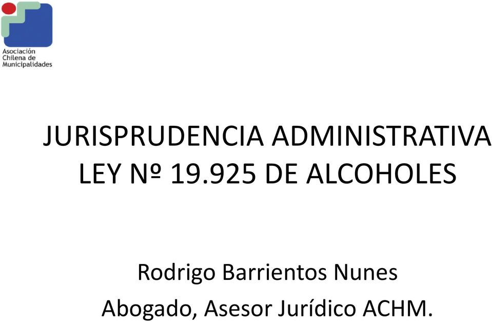 925 DE ALCOHOLES Rodrigo
