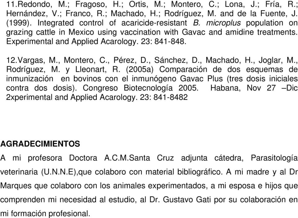 , Sánchez, D., Machado, H., Joglar, M., Rodríguez, M. y Lleonart, R.